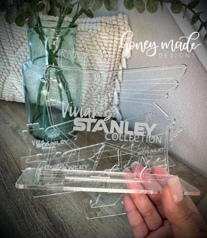 Personalized Clear Acrylic Sign