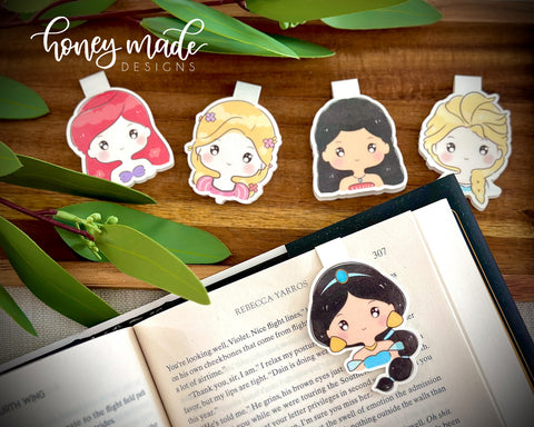 Magnetic Princess Bookmarks