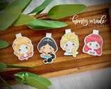 Magnetic Princess Bookmarks