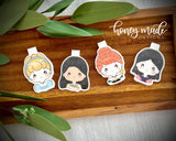 Magnetic Princess Bookmarks