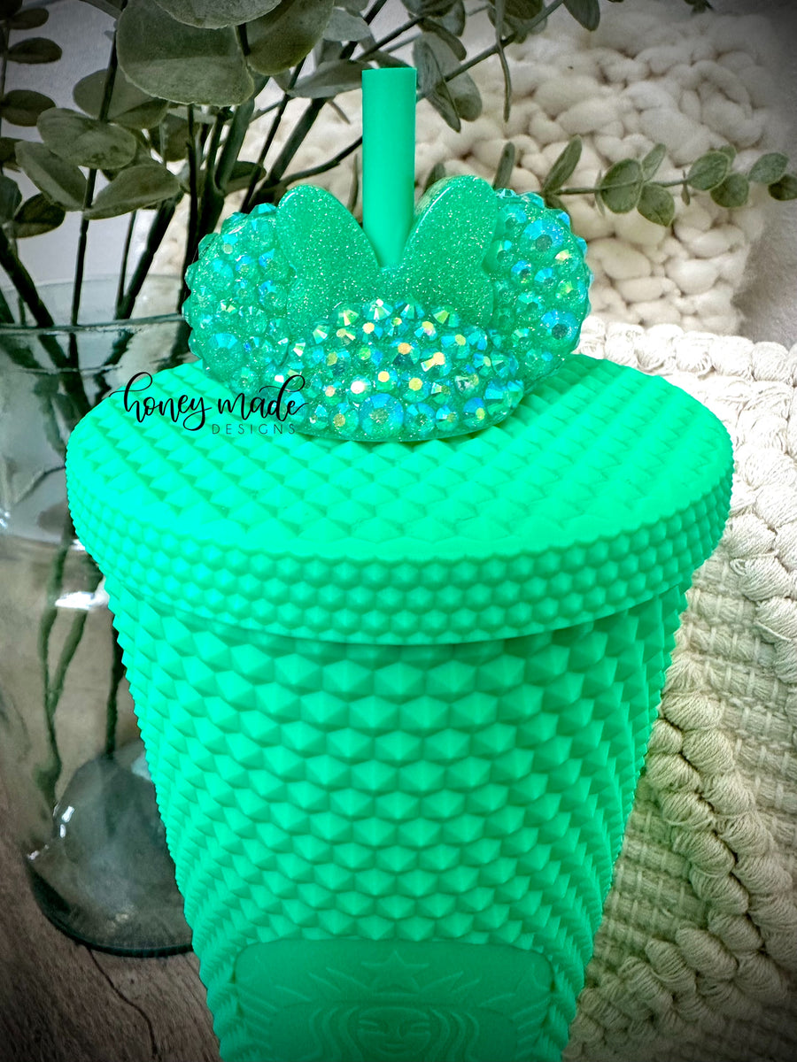 Blinged Cosmo Straw Topper – Honey Made Designs