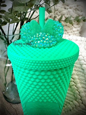 Blinged Cosmo Straw Topper