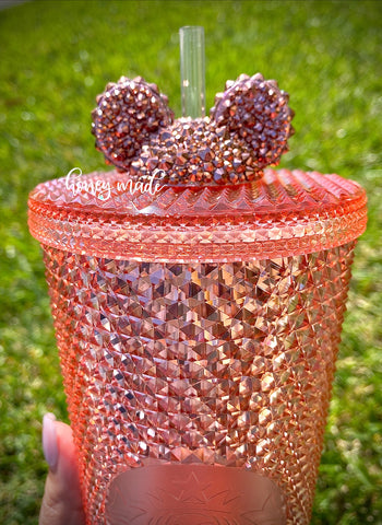 Blinged Out Boy Mouse Straw Topper