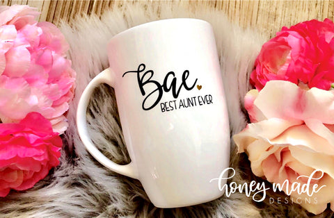Bae. Best Auntie Ever Mug