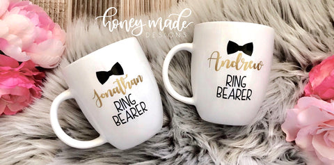 Personalized Ring Bearer Mug